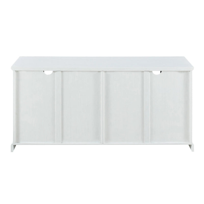 58-Inch Rustic 4-Door TV Stand
