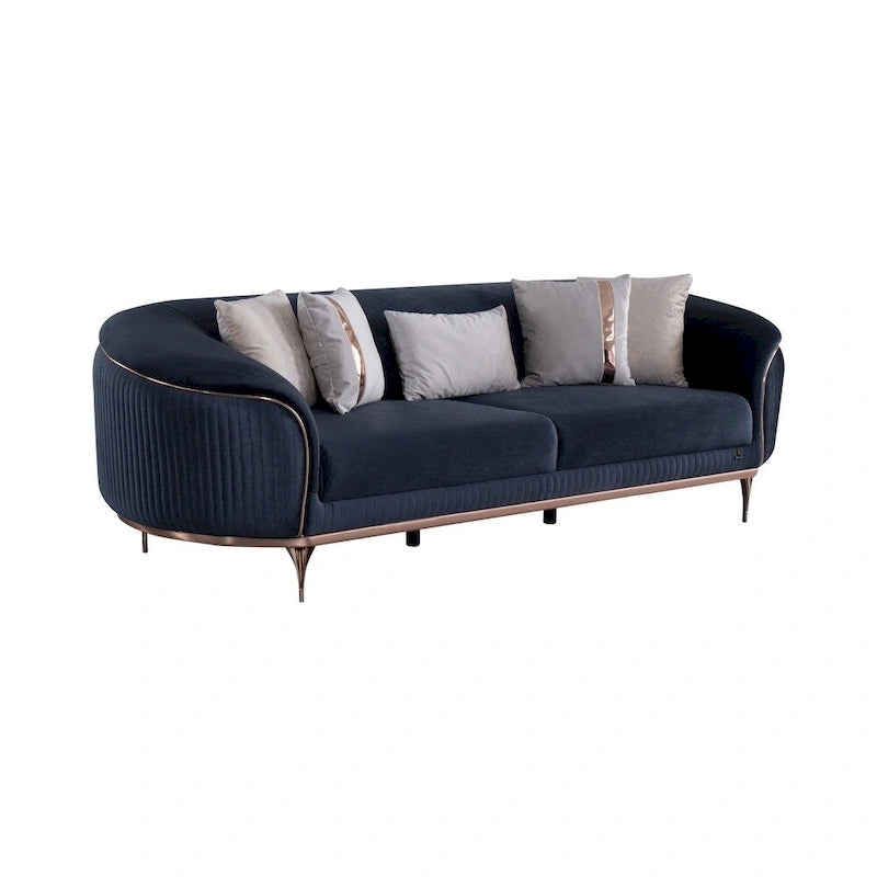 Mostar 2 Pieces Living Room Sets 1 Sofa 1 Chair