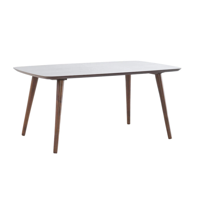 Mid-Century Wood Rectangle Coffee Table - 39.50L x 23.70W x 18.25H