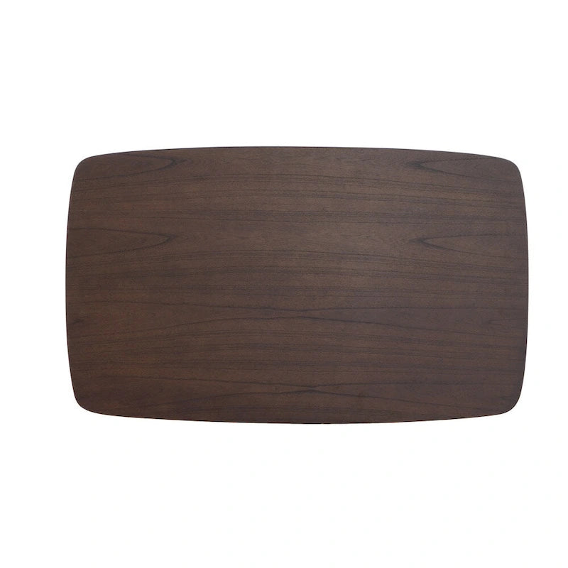 Mid-Century Wood Rectangle Coffee Table - 39.50L x 23.70W x 18.25H
