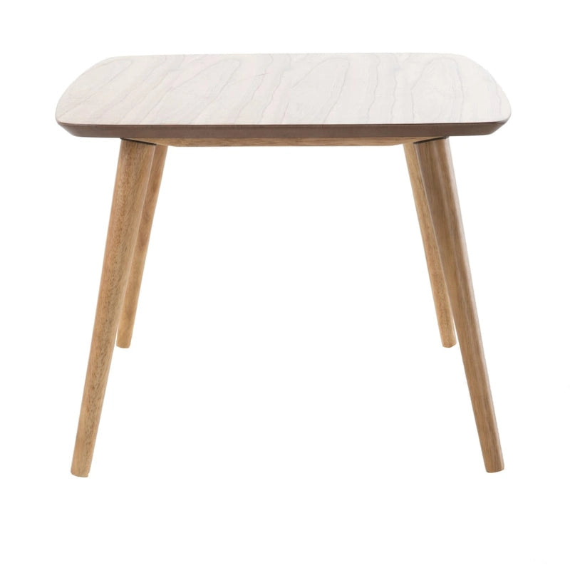 Mid-Century Wood Rectangle Coffee Table - 39.50L x 23.70W x 18.25H
