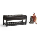 43 Inch Wide Rectangle Ottoman Bench - 43 W x 17 D x 19 H