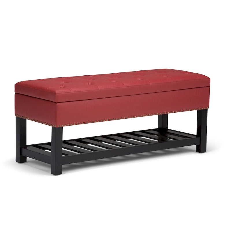 43 Inch Wide Rectangle Ottoman Bench - 43 W x 17 D x 19 H