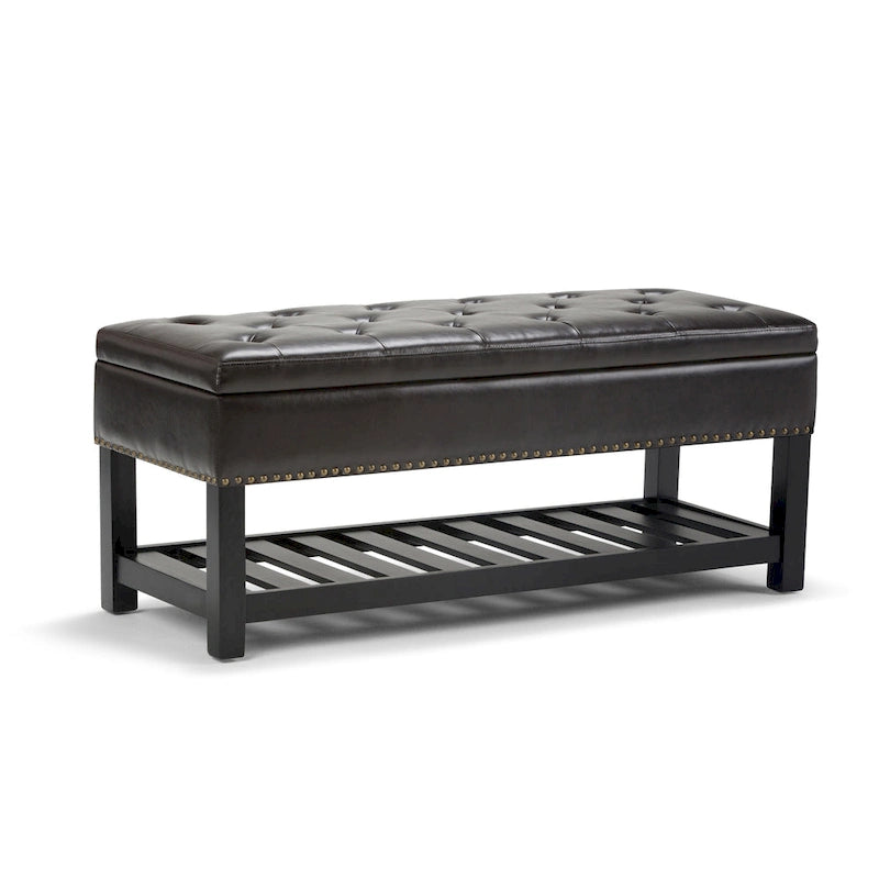 43 Inch Wide Rectangle Ottoman Bench - 43 W x 17 D x 19 H
