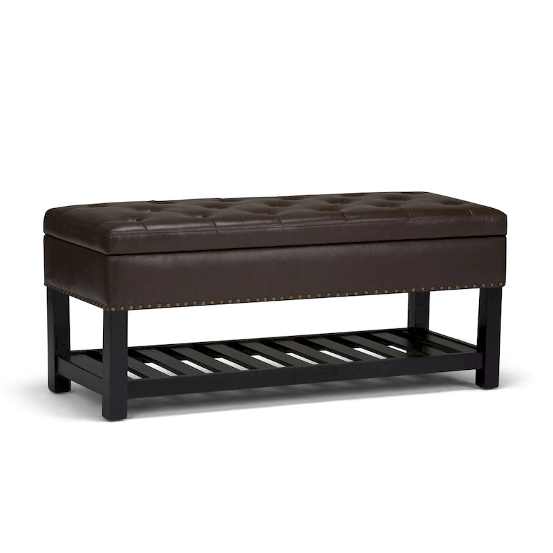 43 Inch Wide Rectangle Ottoman Bench - 43 W x 17 D x 19 H