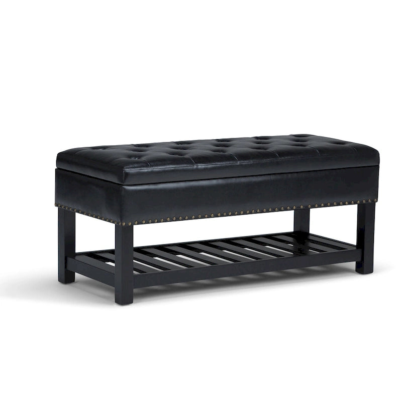 43 Inch Wide Rectangle Ottoman Bench - 43 W x 17 D x 19 H