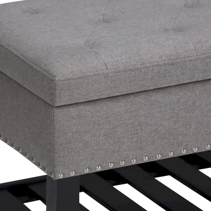 43 Inch Wide Rectangle Ottoman Bench - 43 W x 17 D x 19 H