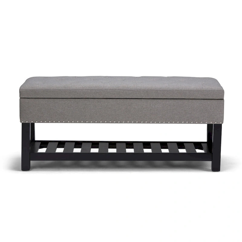 43 Inch Wide Rectangle Ottoman Bench - 43 W x 17 D x 19 H