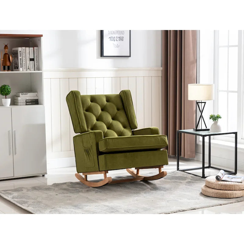 Living room Comfortable rocking chair accent chair