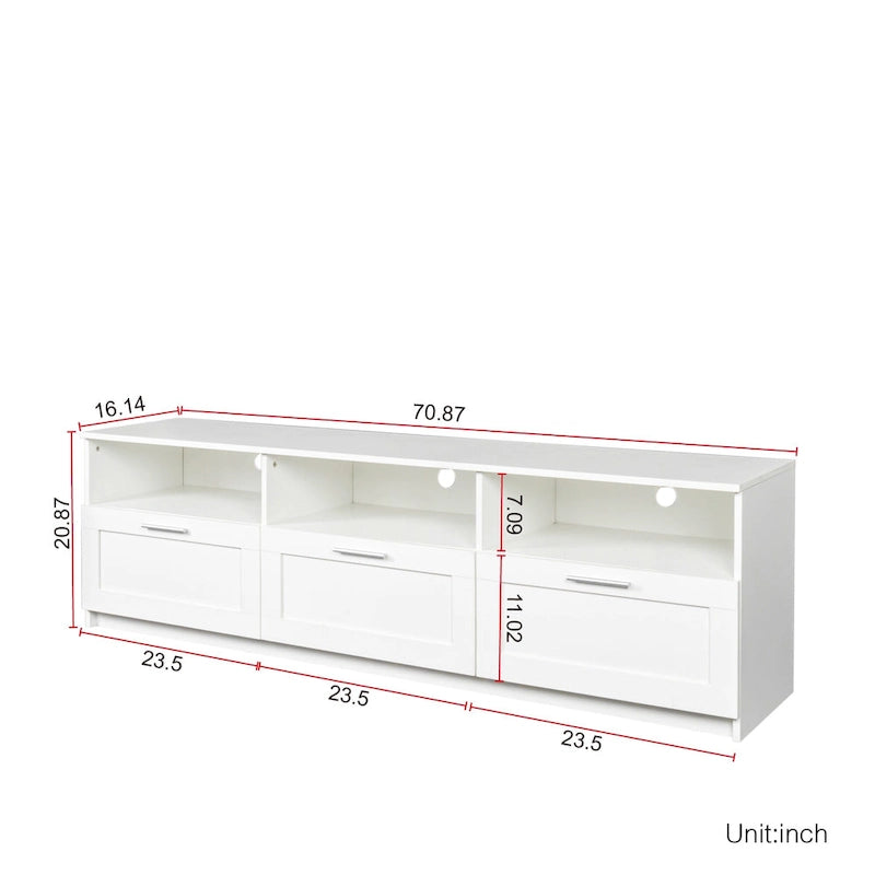 Modern minimalist TV cabinet 80 inch TV stand