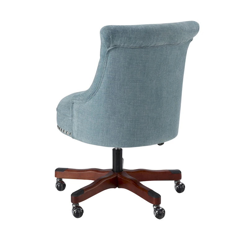 Teal Swivel Office Chair