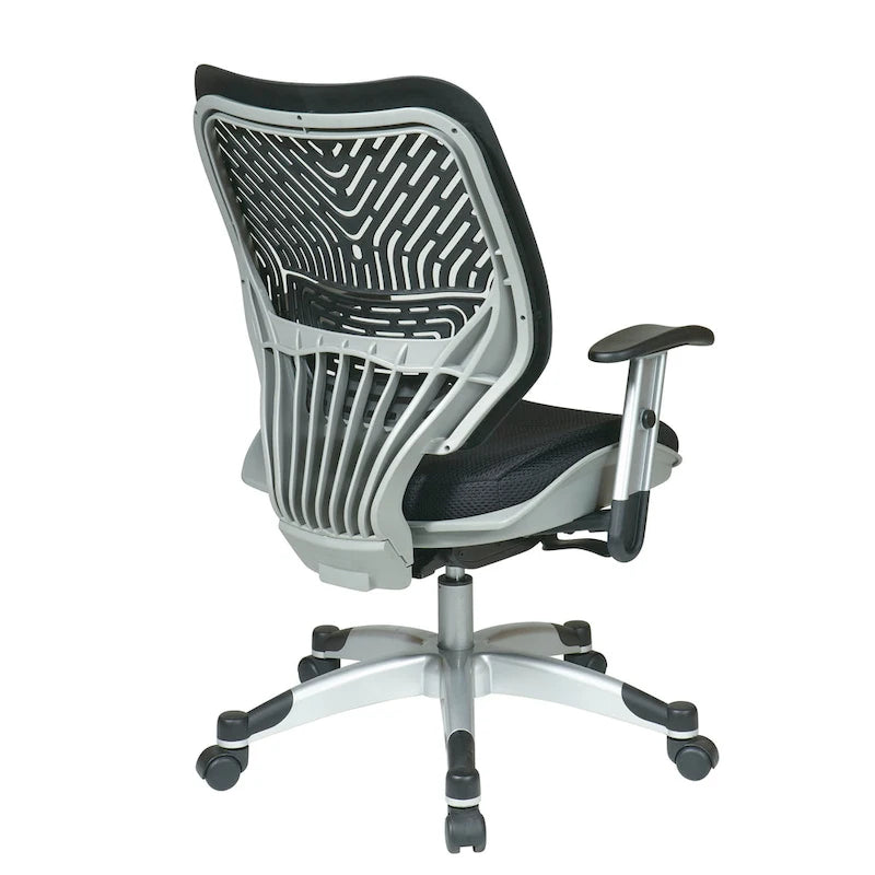 Self Adjusting Ergonomic Office Chair with Self Adjusting Mechanism