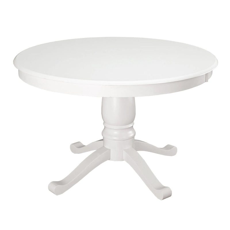 5-Piece White Dining Set