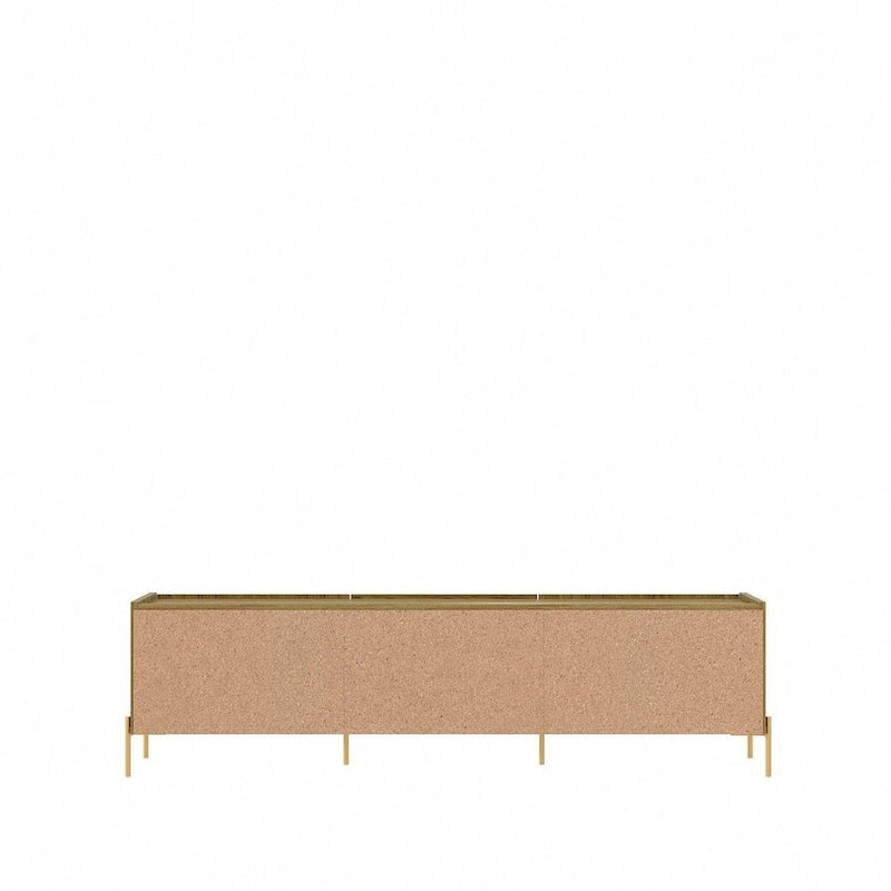 86.69 In. Media Cabinet Console