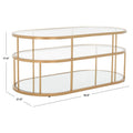 3-Shelf Coffee Table - 42 L x 21 D x 17 H - 42Wx21Dx17H