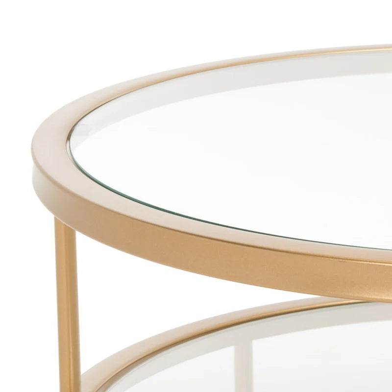 3-Shelf Coffee Table - 42 L x 21 D x 17 H - 42Wx21Dx17H