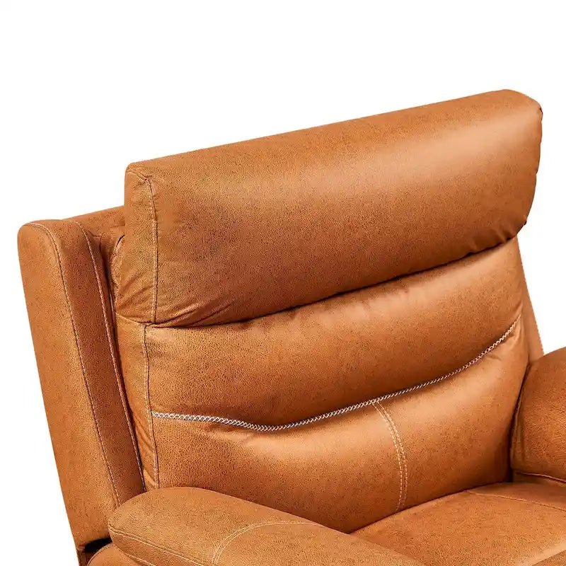 Dual Motor Rocking Recliner Chair, Swivel, Power Headrest, USB Charging