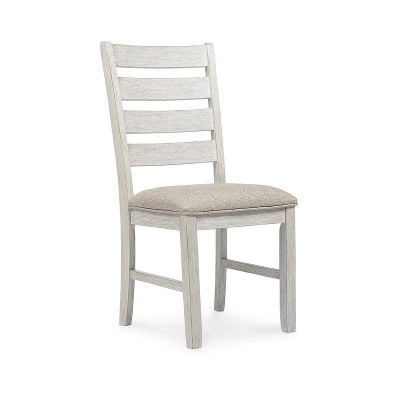 Skempton White / Light Brown 5-Piece Dining Package